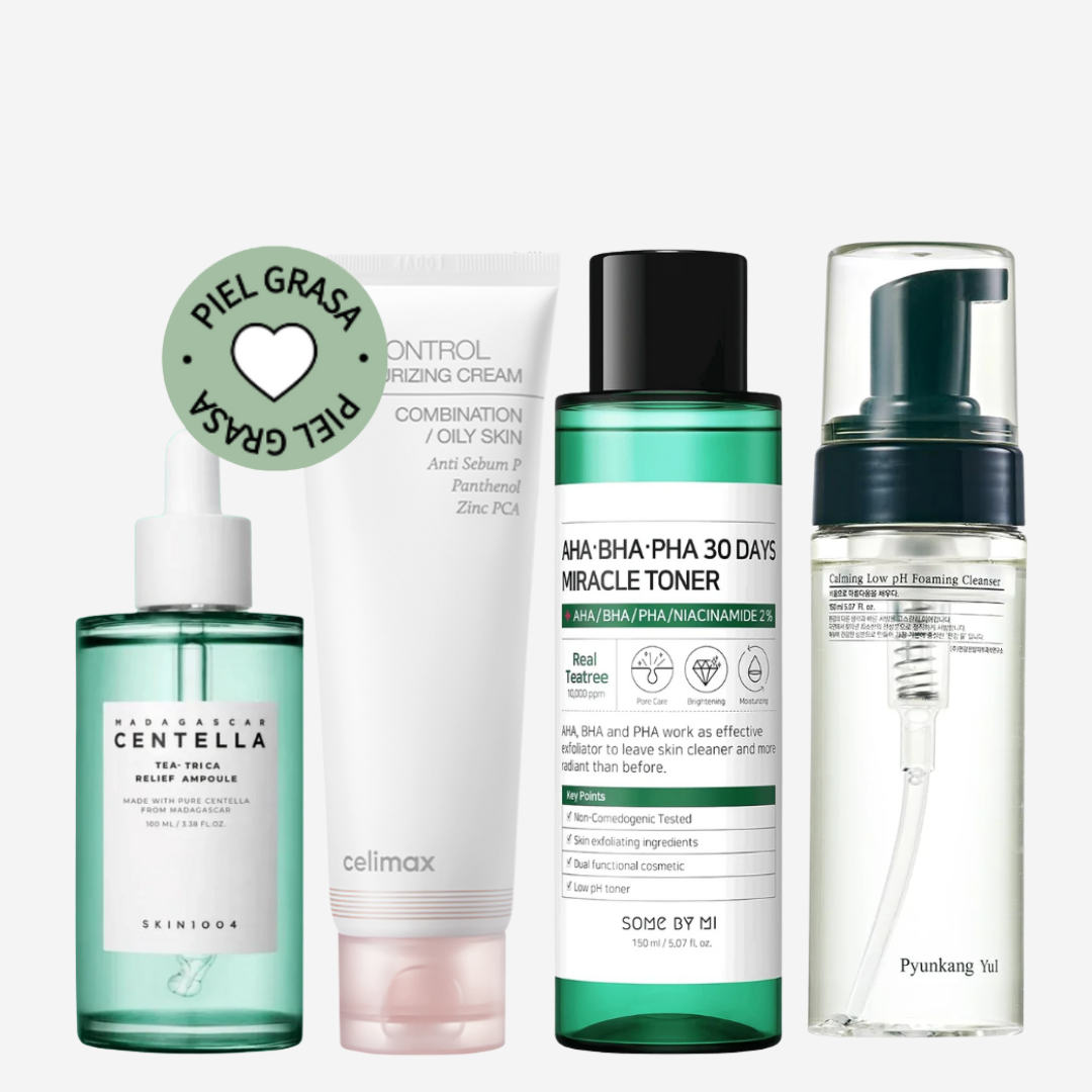 Kit Piel Grasa Controla la grasa y brotes