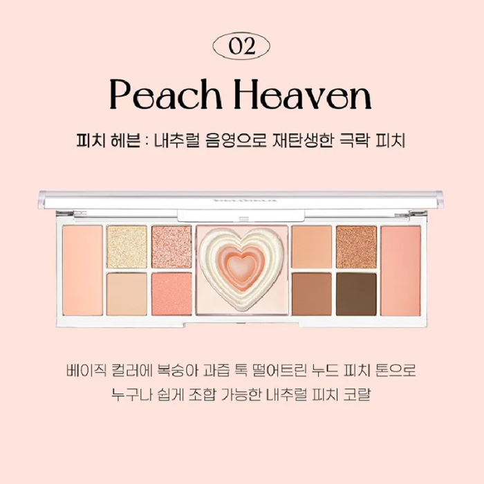 All Take Mood Like Palette Peritage 02 Peach Heaven – Blummi Shop