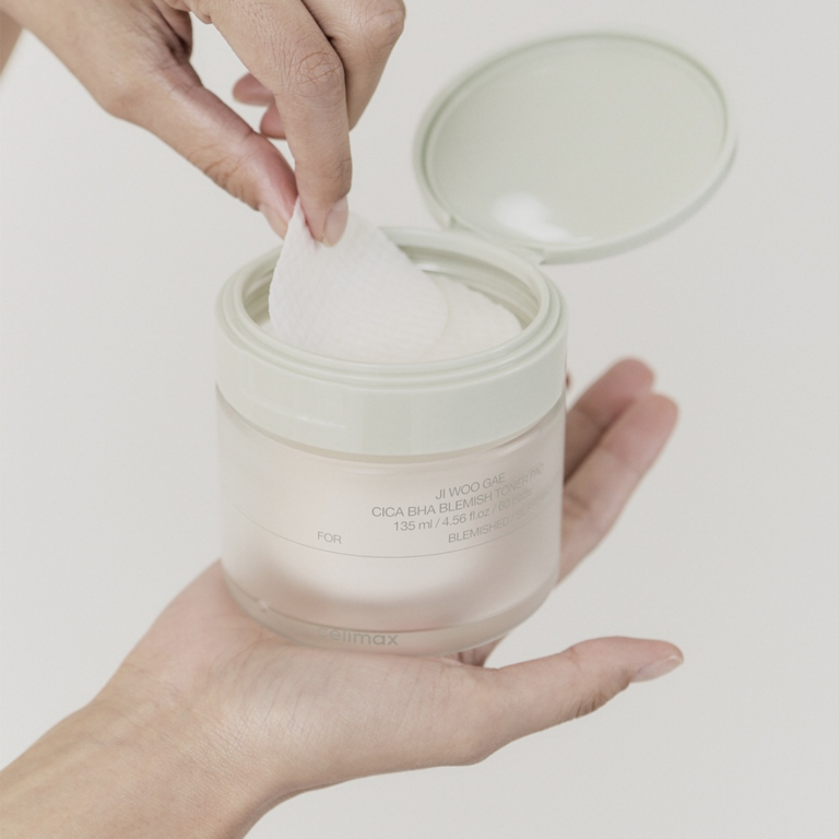 Ji Woo Gae Cica BHA Blemish Toner Pad | Pads exfoliantes con acido ...