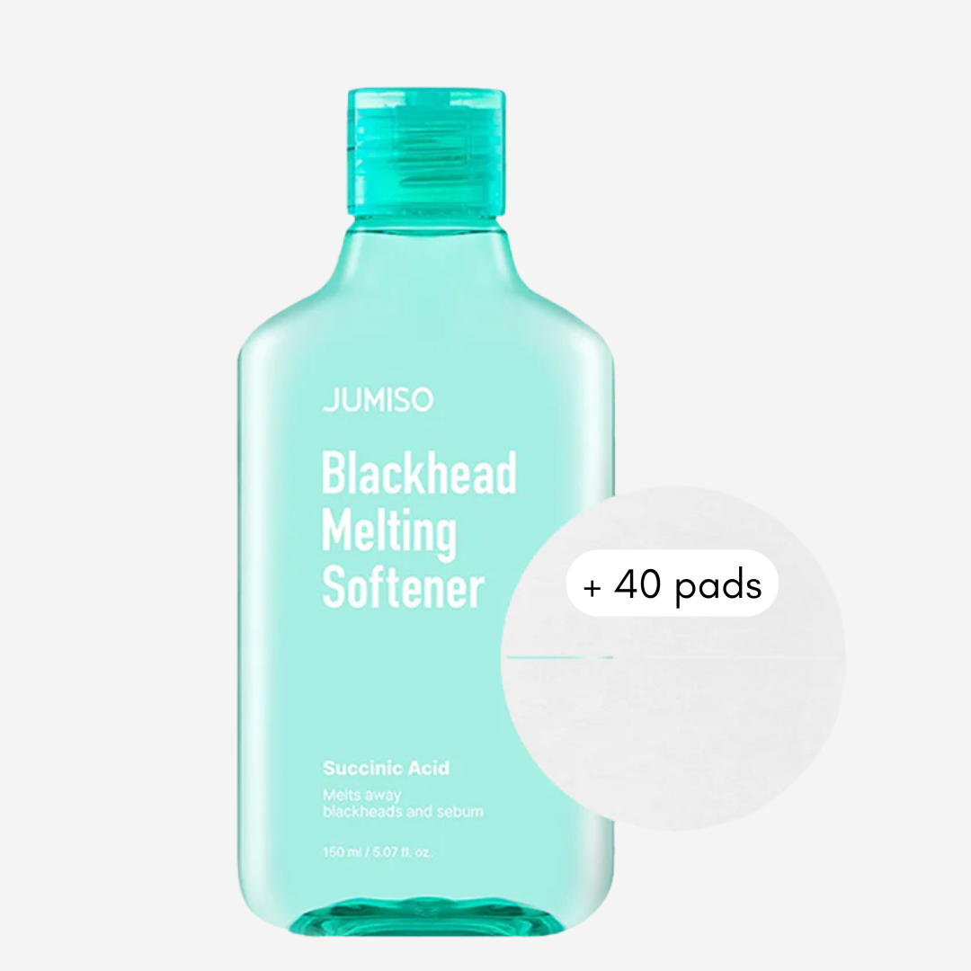 JUMISO BLACKHEAD MELTING SOFTENER & COTTON PAD SET