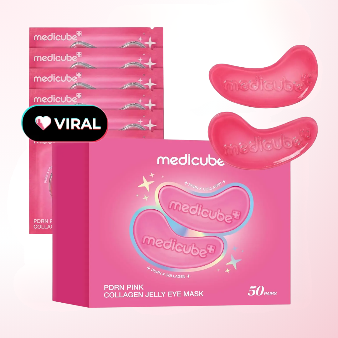 PDRN Pink Collagen Jelly Eye Mask 50 pares